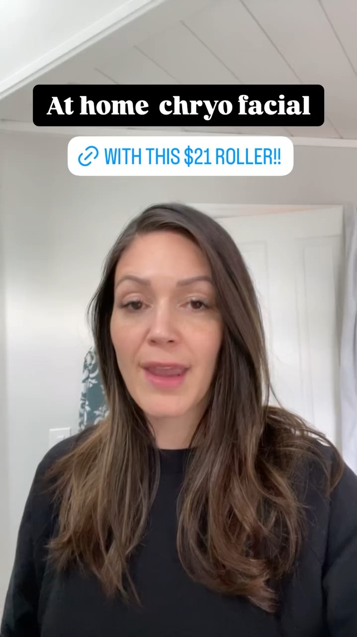 At home chryo facial! With this ice roller. Amazing!!

#LTKFindsUnder50 #LTKOver40 #LTKBeauty