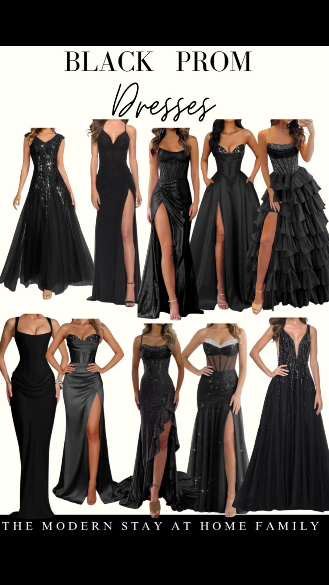 Black prom dresses are forever iconic 🖤✨ If you’re looking for a timeless, elegant, and ultra-flattering prom look, a black prom dress is always the moment. From satin black prom dresses and strapless black gowns to mermaid silhouettes, corset bodices, and sparkly sequin styles, these classy prom dresses are perfect for making a statement. Whether you love a sleek fitted black prom dress, a dramatic ball gown, a chic short prom dress, or a trendy cutout design, there’s a black dress for every vibe. Black prom dresses 2026 are all about modern glam, minimalist elegance, and bold details that stand out in every photo.

black prom dresses, black prom dress, prom dresses 2026, classy prom dresses, elegant prom gowns, satin prom dress, sequin prom dress, strapless prom dress, mermaid prom dress, fitted prom dress, long prom dresses, short prom dresses, formal dresses, evening gowns, corset prom dress, minimalist prom dress, trendy prom dresses, high slit prom dress, black formal dress, glam prom look

#LTKSaleAlert #LTKMidsize #LTKWedding