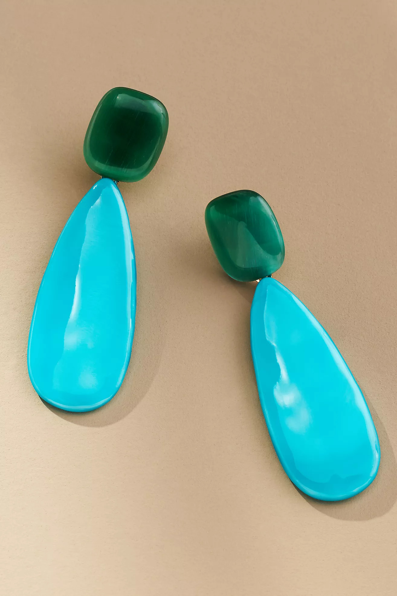 Double Stone Drop Earrings | Anthropologie (US)