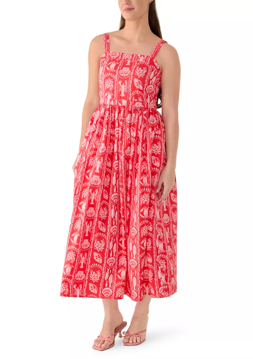 Women's Sleeveless Print Maxi Dress | Belk