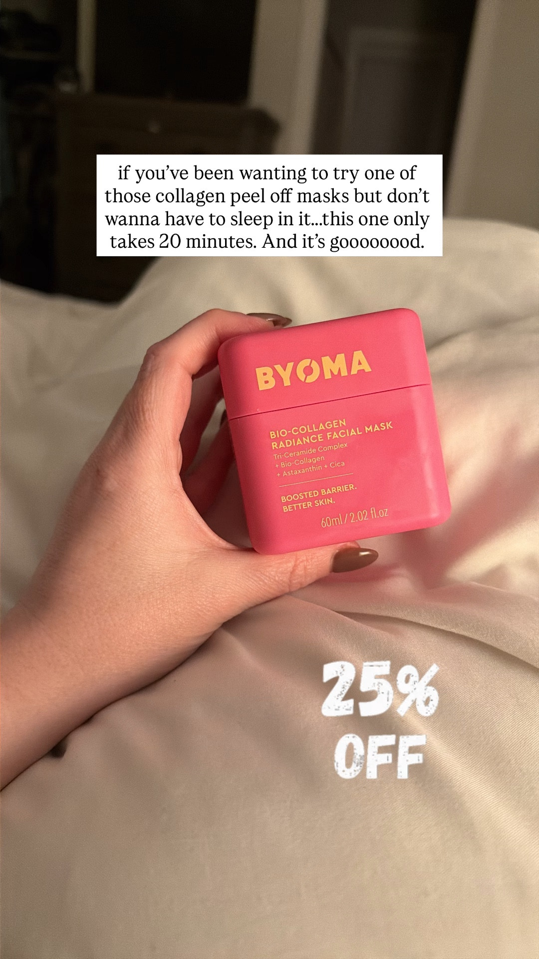 Obsessed with this peel off collagen mask-and it only takes 20 minutes and makes you skin so glowy!

#LTKselfcare #LTKmomlife #LTKBeauty