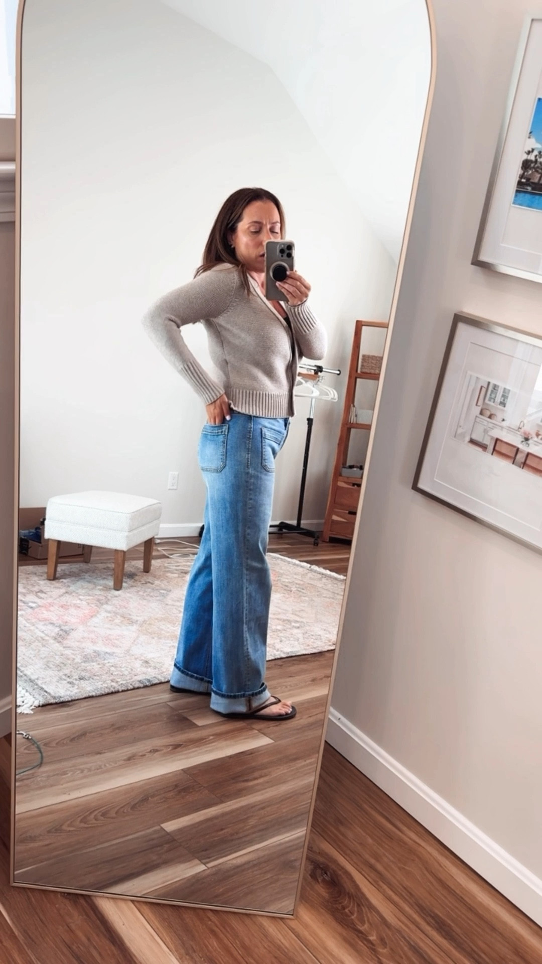 The jeans 🤩 The cardigan 🙌 
Fall is here 🍂
fyi.. the sweater is sold out ☹️ but here is a great similar option! 

#LTKSeasonal #LTKOver40 #LTKStyleTip