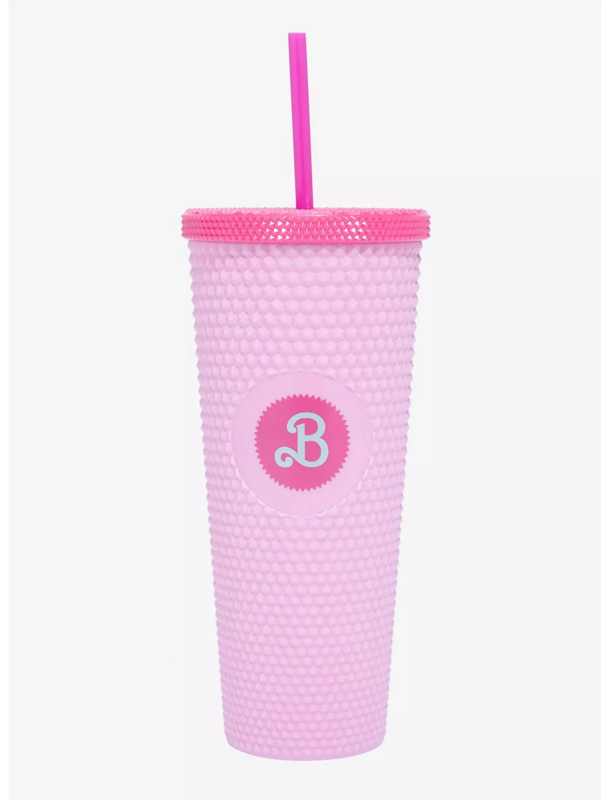 Barbie Pink Pyramid Acrylic Travel Cup | Hot Topic