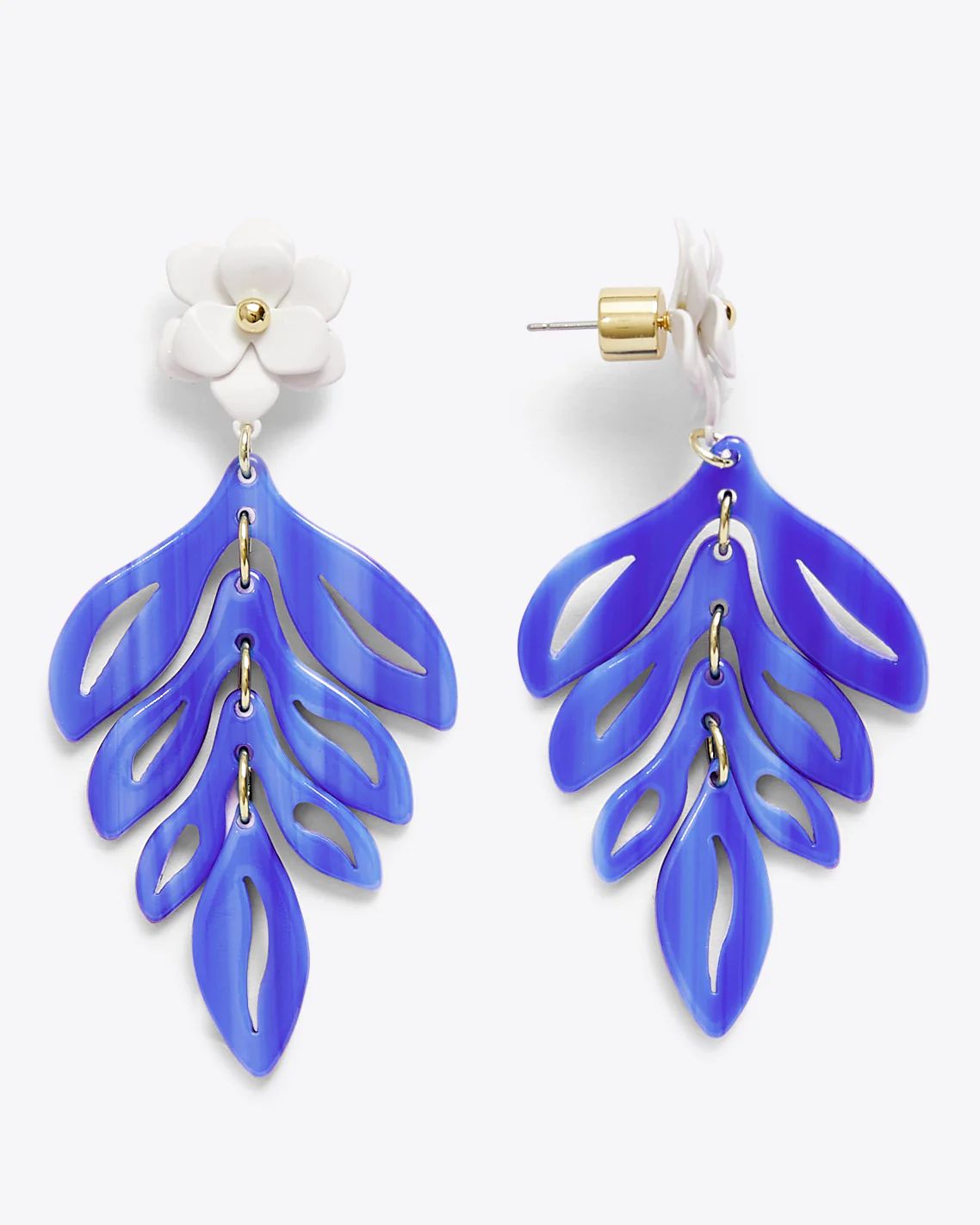 Magnolia Leaf Earrings | Draper James (US)