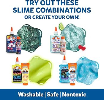 Elmer’s All-Star Slime Kit, Includes Liquid Glue, Slime Activator, and Premade Slime, 9 Count | Amazon (US)