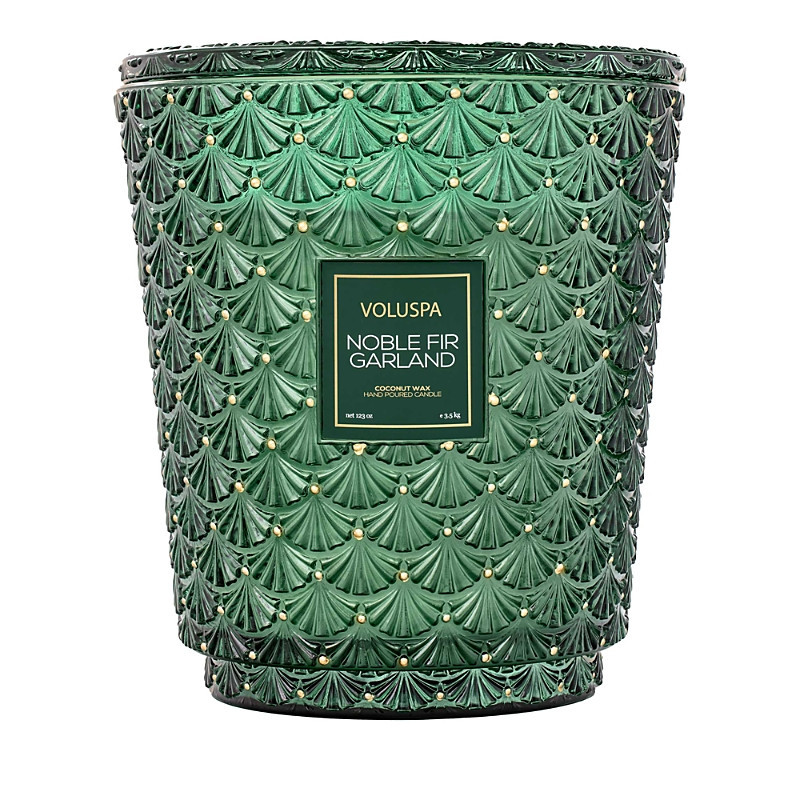 Voluspa Noble Fir Garland 5 Wick Hearth Candle, 123 oz. | Bloomingdale's (US)
