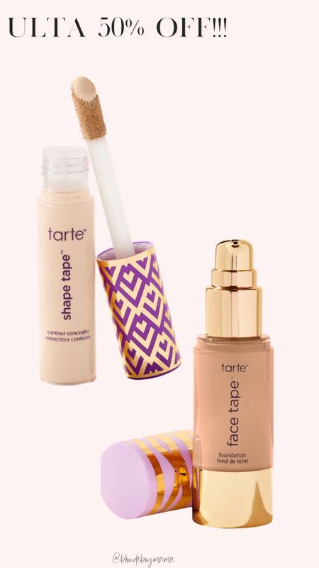 TARTE PRODUCTS 50% off @ULTA 

#LTKfindsunder50 #LTKbeauty #LTKsalealert