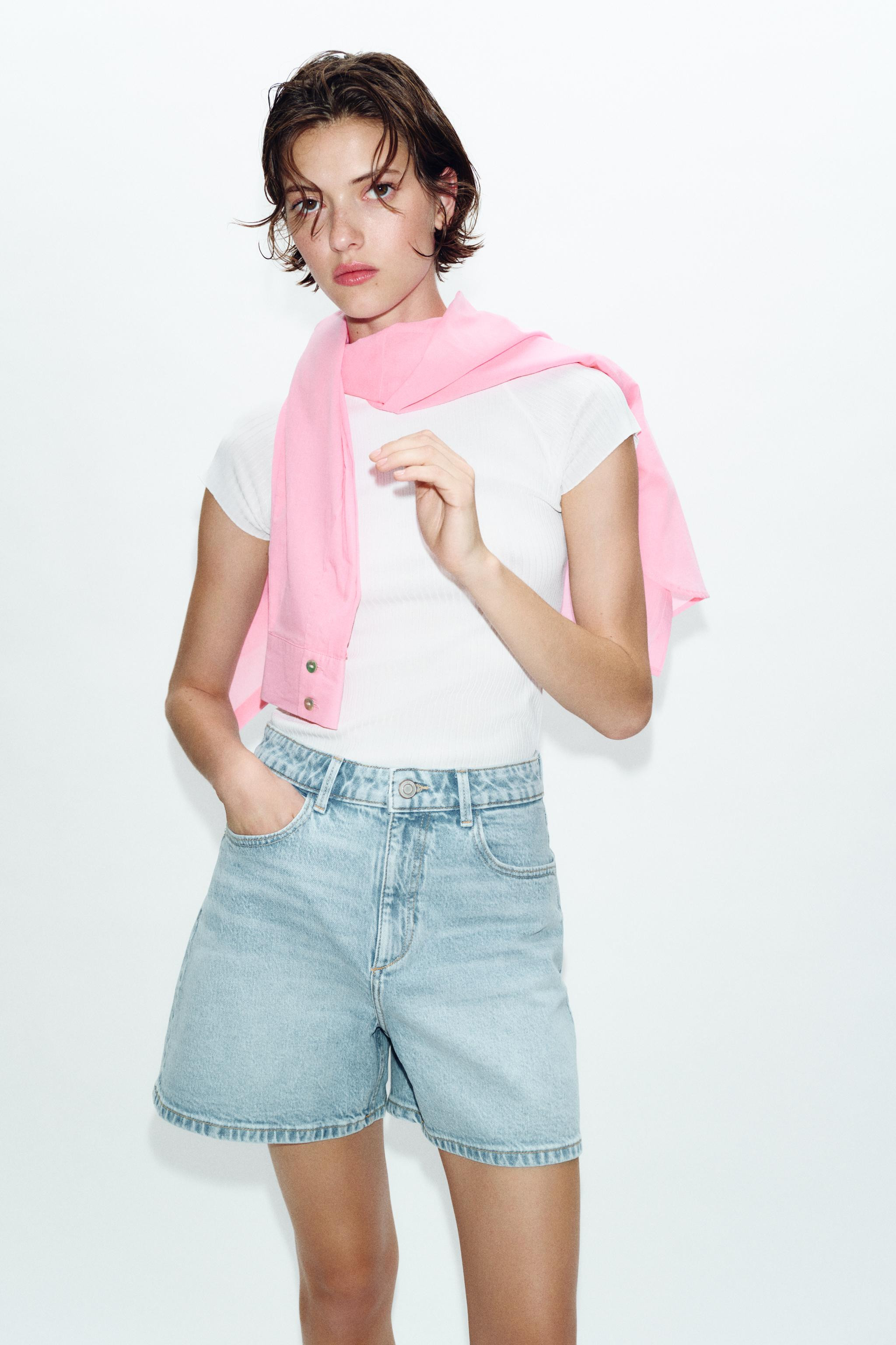 Z1975 MOM FIT SHORTS | Zara US