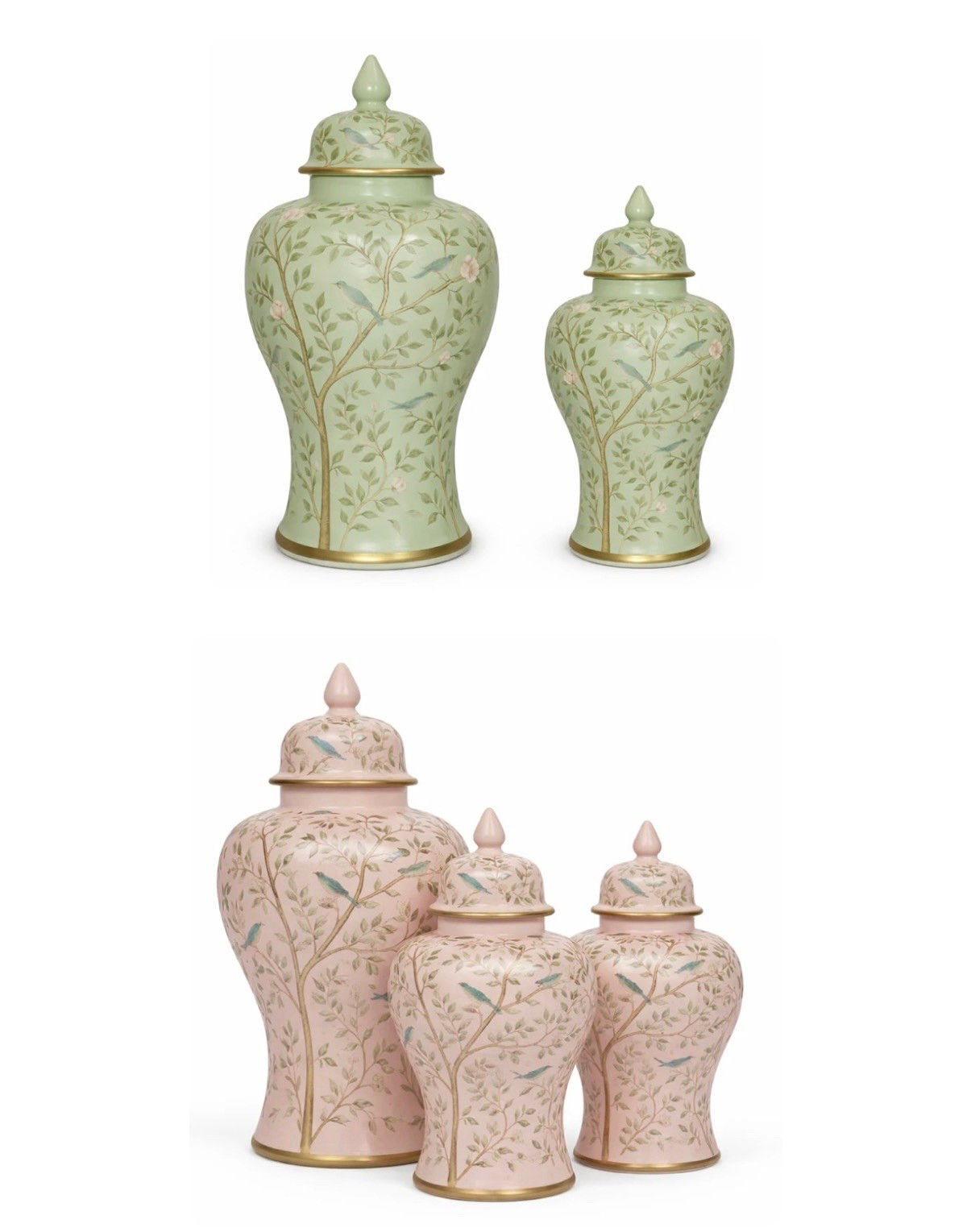 Last week’s most-loved new arrival: Chinoiserie ginger jars 💚🩷

#LTKSeasonal #LTKHome #LTKSaleAlert