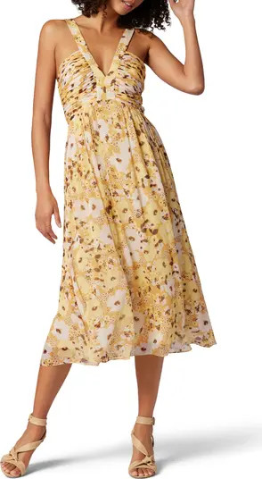 Margot Floral Print Silk Dress | Nordstrom