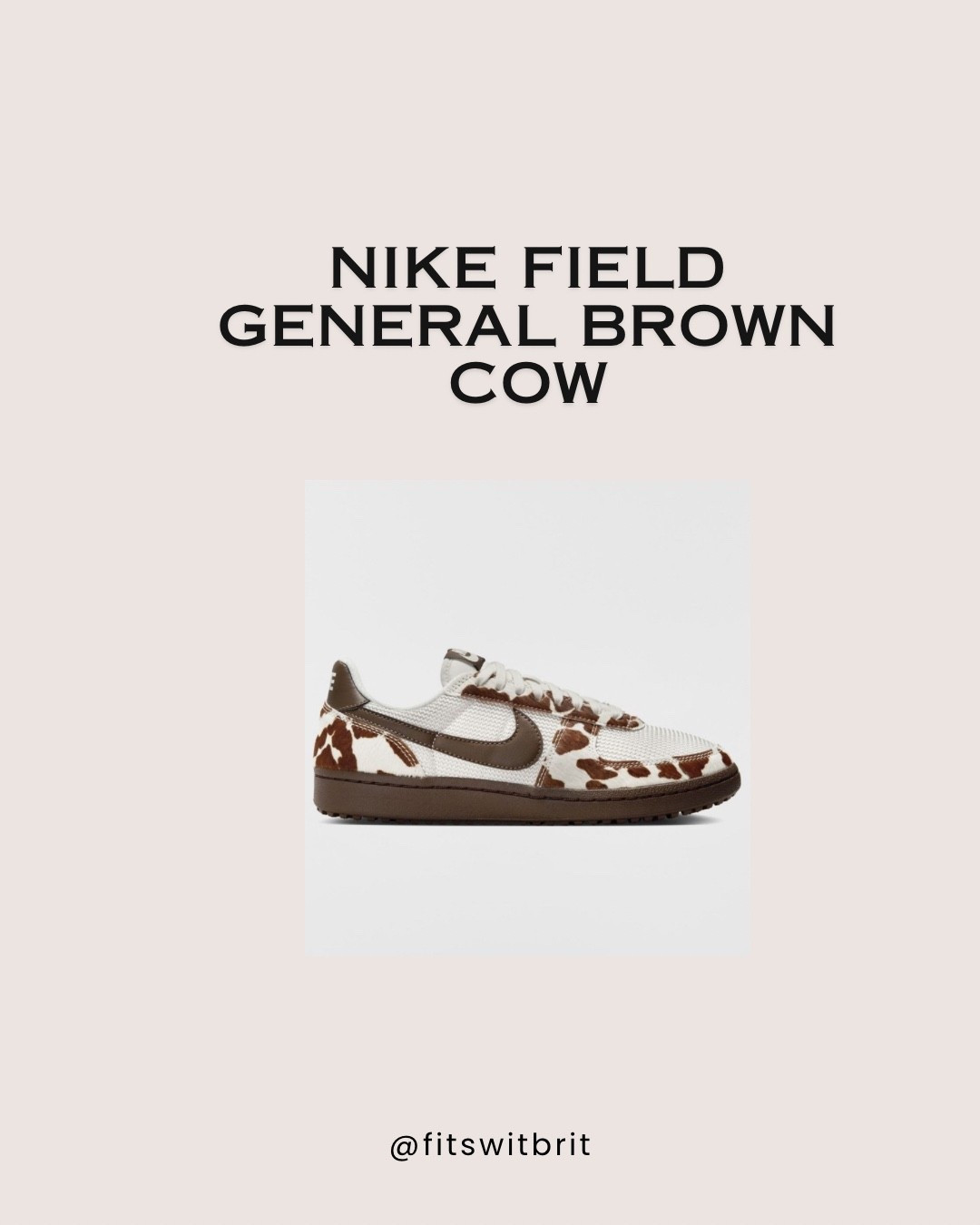 Nike field general brown cow

#LTKStyleTip #LTKShoeCrush