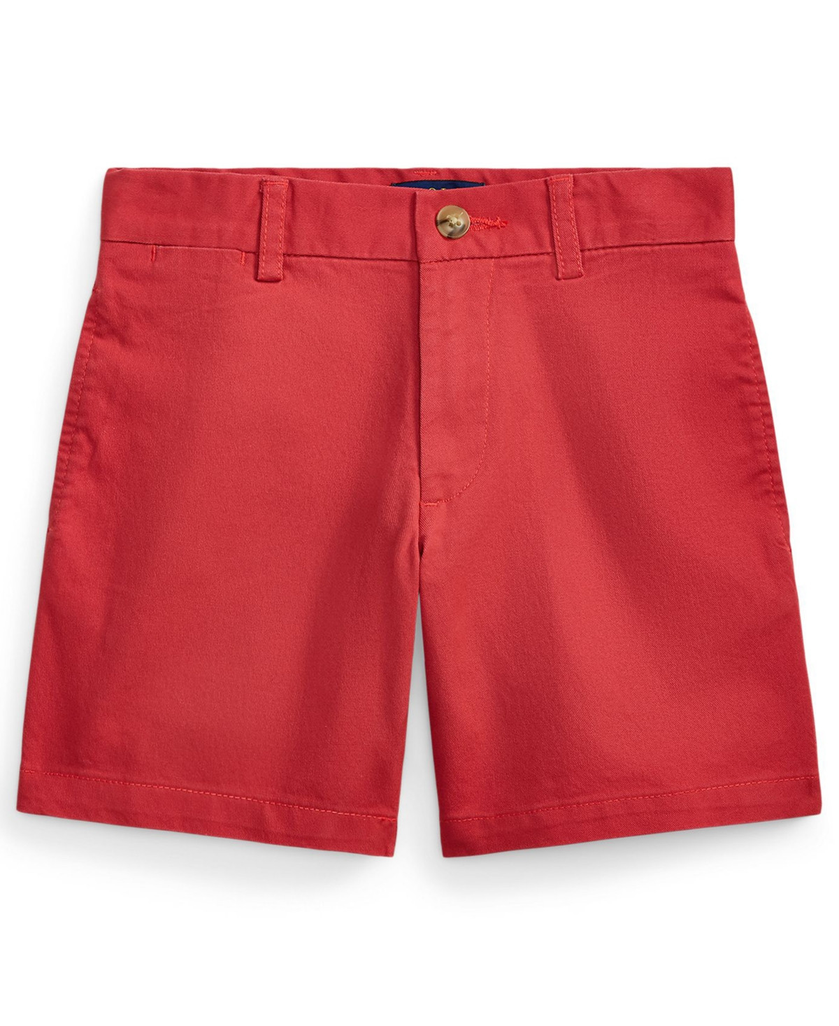 Polo Ralph Lauren Boys' 2-7 Straight-Fit Flex Abrasion Twill Shorts - Starboard Red | Macy's