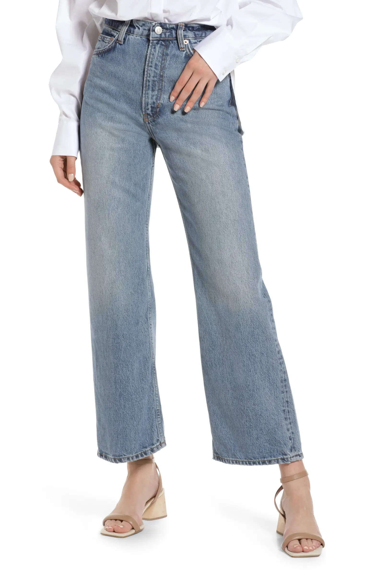 Wilder High Waist Wide Leg Jeans | Nordstrom