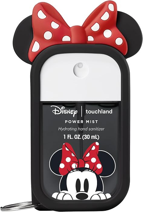 Disney x Touchland Minnie Mouse Hand Sanitizer & Case Set Travel Size | Amazon (US)