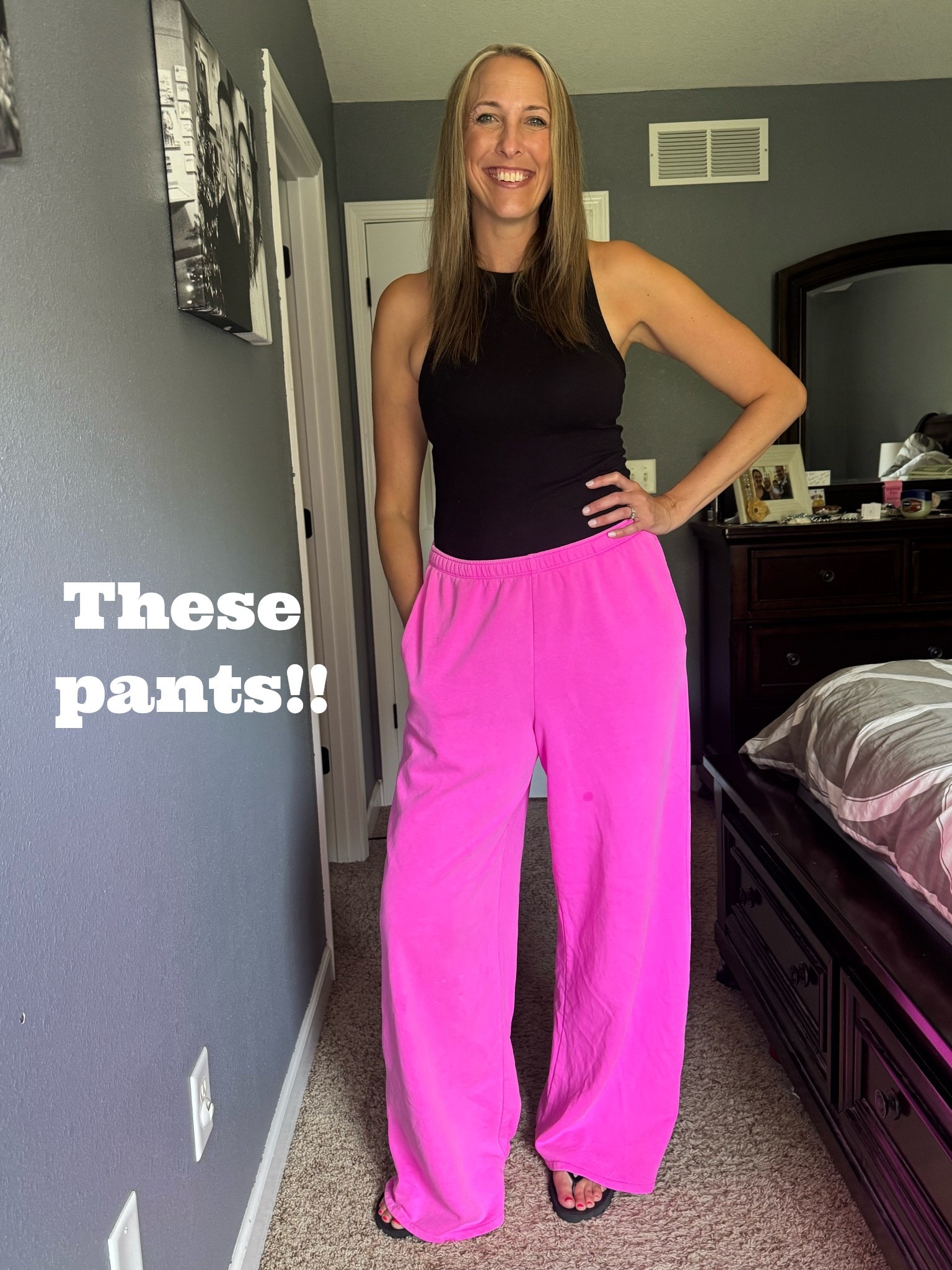 No weekly outfit recap this week…mainly because I only took one picture of my outfits the past few days! 😂 But it’s a good one! 

Tank is from Target, I’m wearing a M. Pants are from Gap, I’m wearing a L Tall.

Tall girl fashion. Tall fashion. Tall style. Tall girl style. Tall outfits. Long pants. Long legs. Tall outfits. Teacher OOTD. Tall girls. Tall girl. Tall teacher. Work wear.

#LTKootd #LTKTall