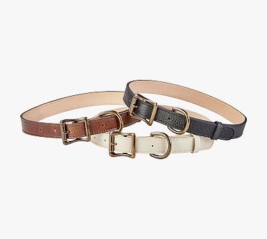 Leather Pet Collar | Pottery Barn (US)