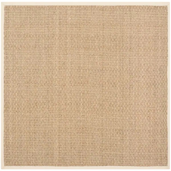 Decorate your home with this basketweave seagrass rug. This rug boasts a casual style and has a c... | Bed Bath & Beyond