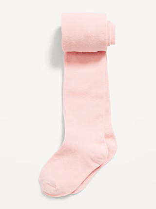 Soft-Knit Solid Tights for Toddler Girls | Old Navy (US)