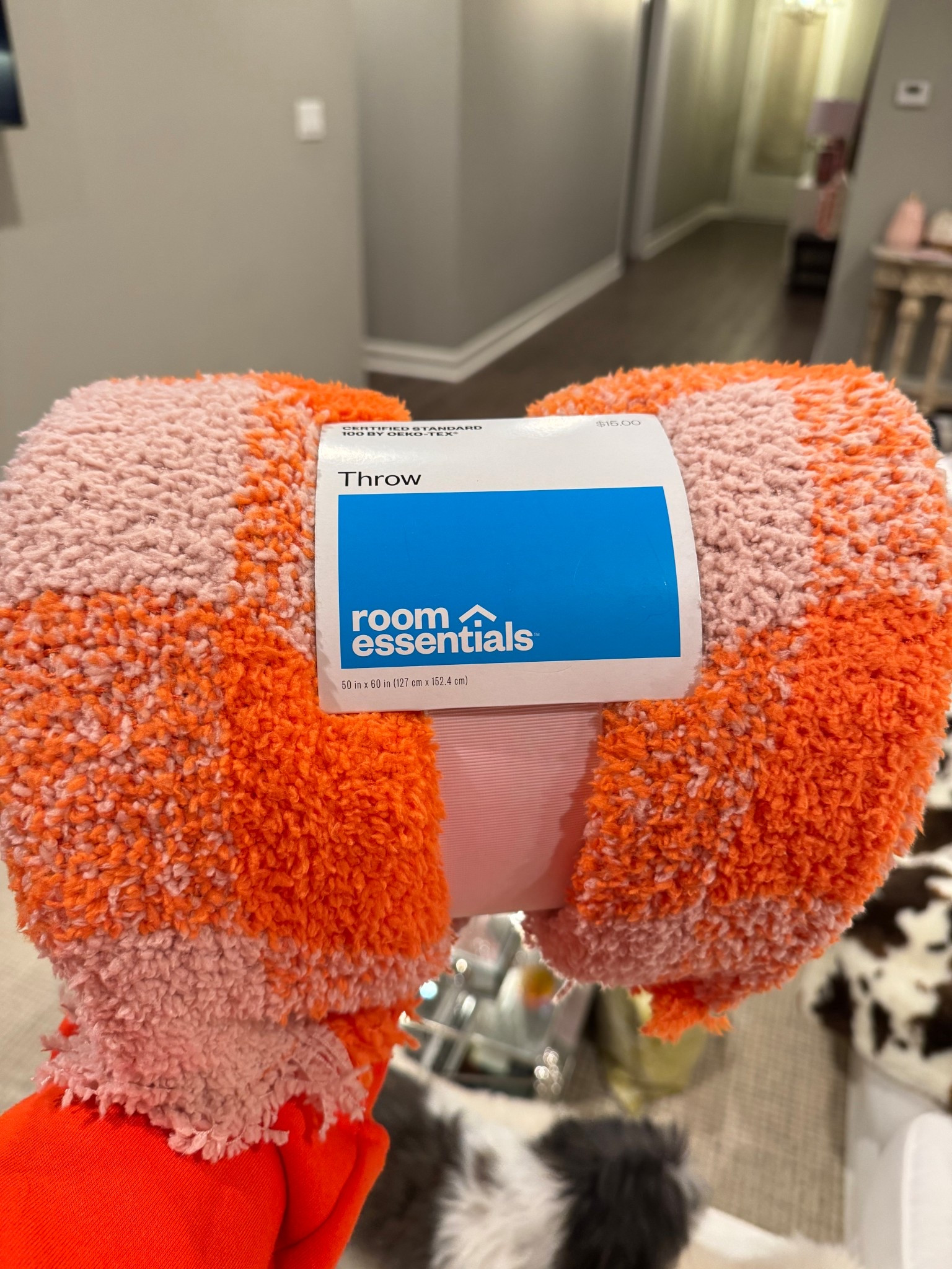 this $15 blanket from target is perfect for fall and feels like barefoot dreams! it’s light but WARM! 🧡

#LTKHome #LTKFindsUnder50 #LTKSeasonal