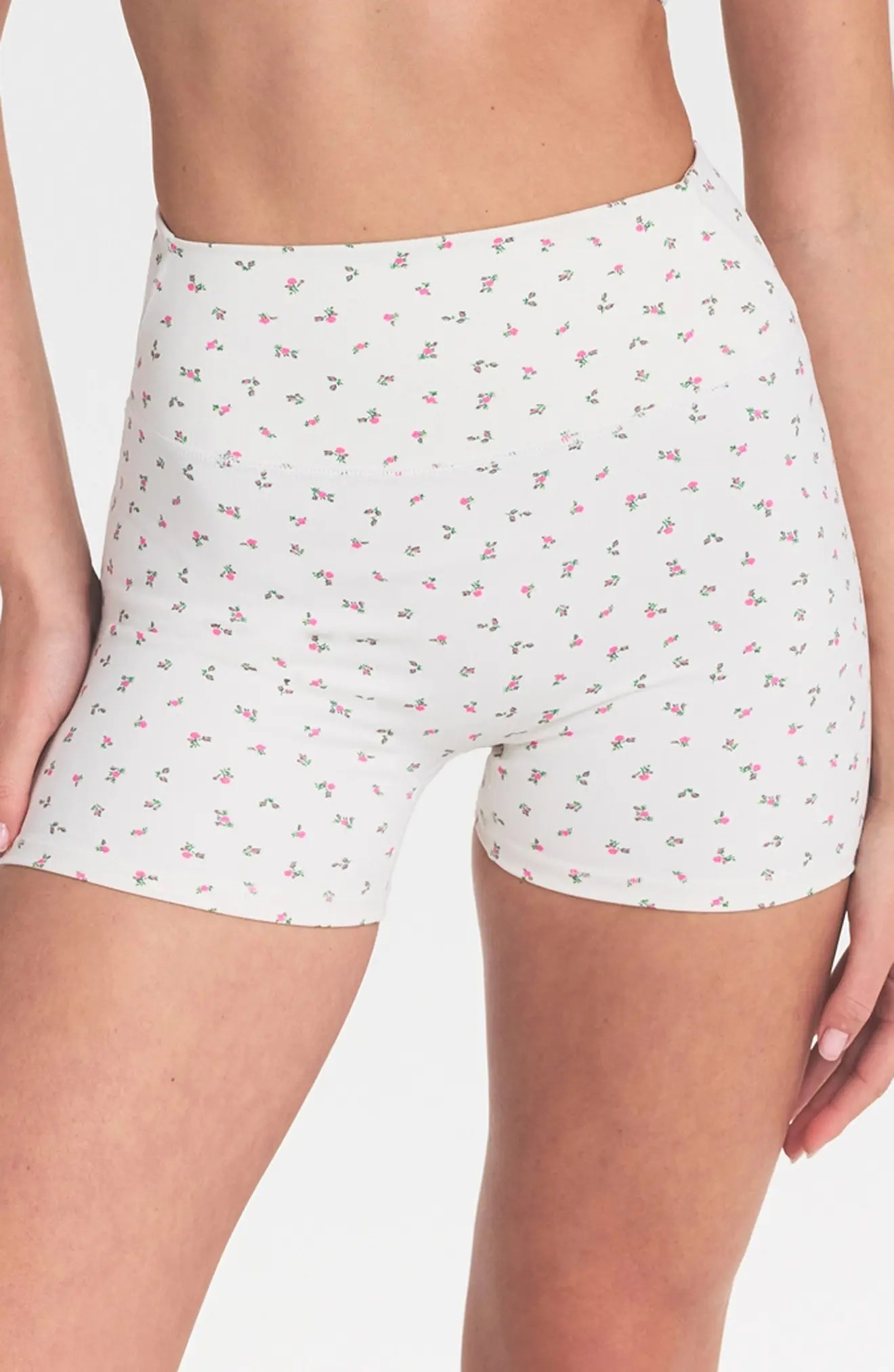 NikeSKIMS Matte Floral High Waist Shorts (Women) | Nordstrom | Nordstrom