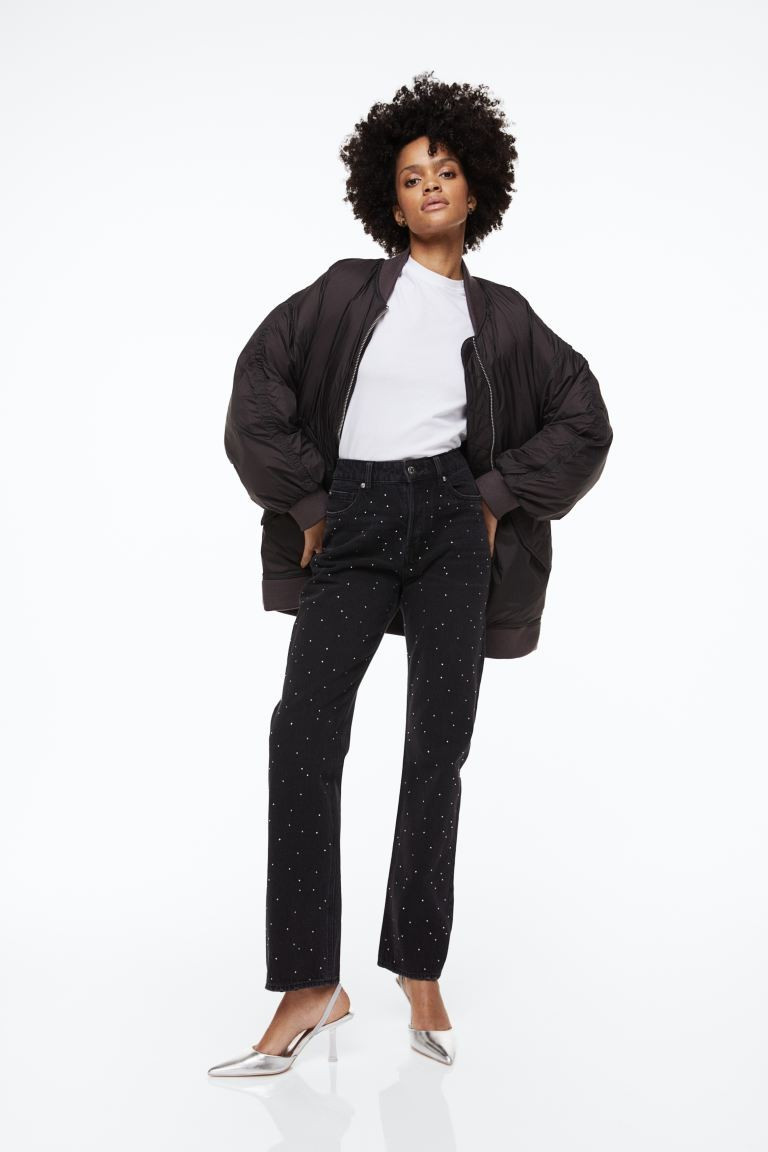 Straight High Jeans | H&M (DE, AT, CH, NL, FI)