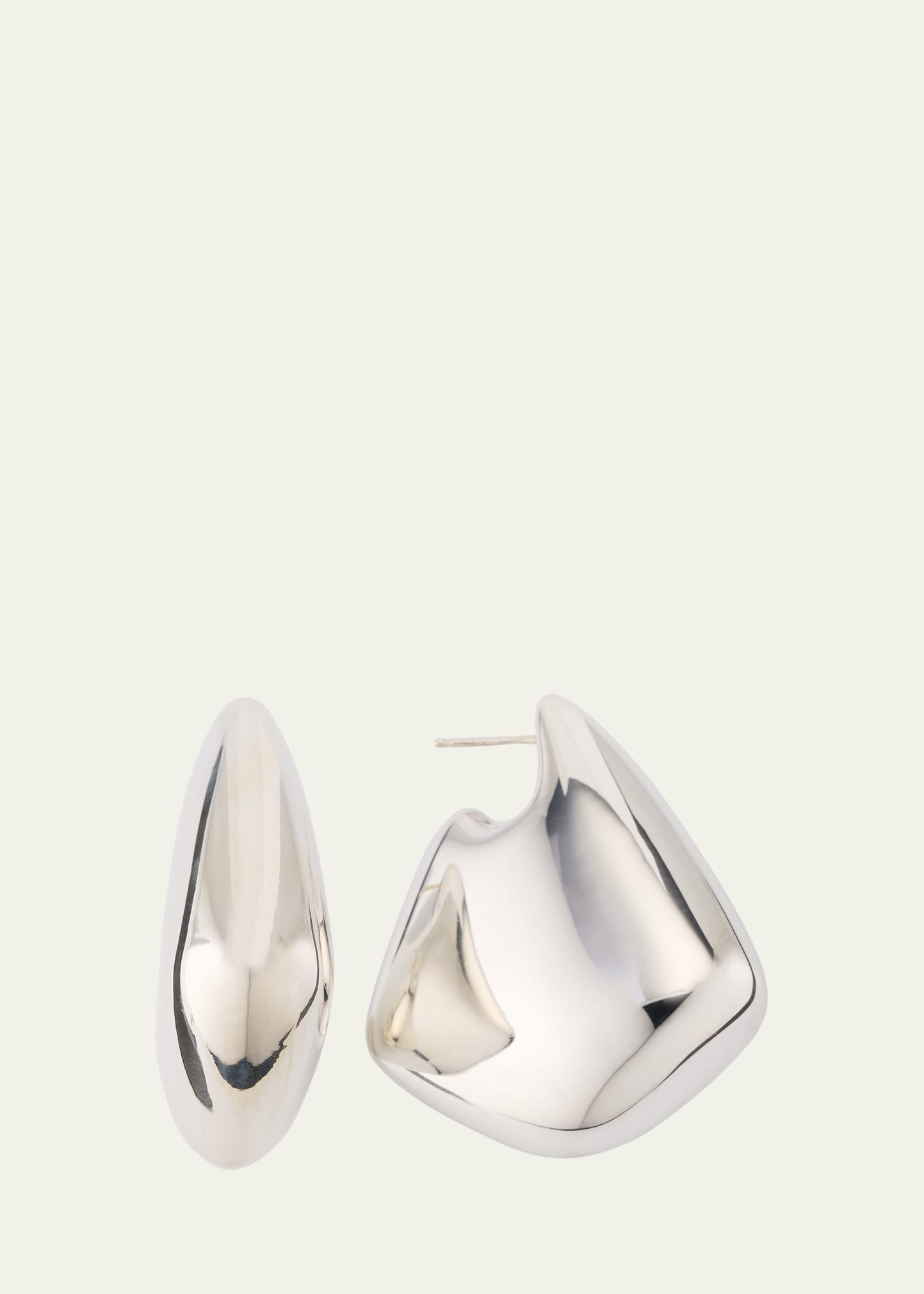 Bottega Veneta Large Fin Earrings | Bergdorf Goodman