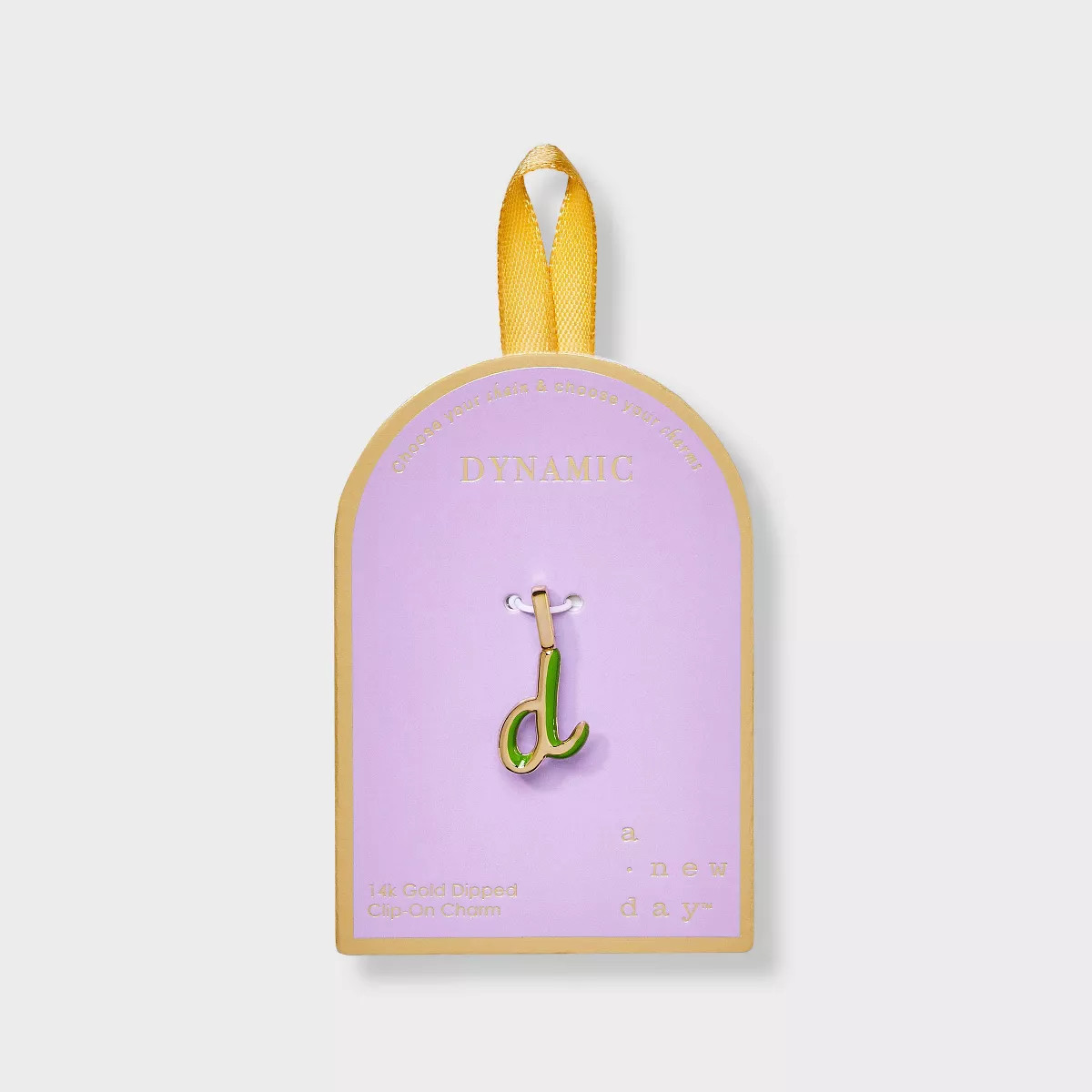 14K Gold Dipped Lower Case Letter Charm - A New Day™ Gold | Target