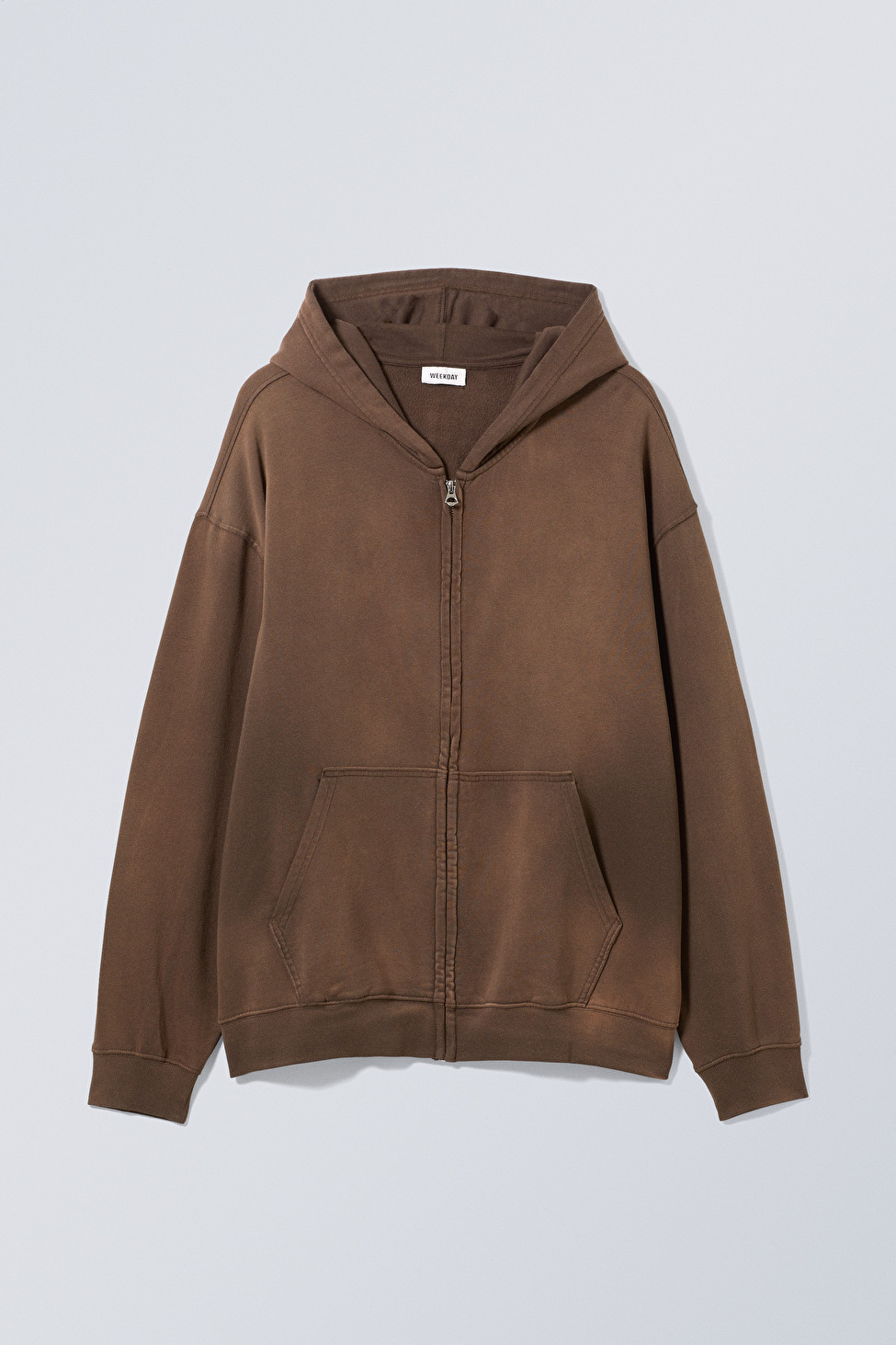 Eric Oversized Zip Hoodie | Weekday
