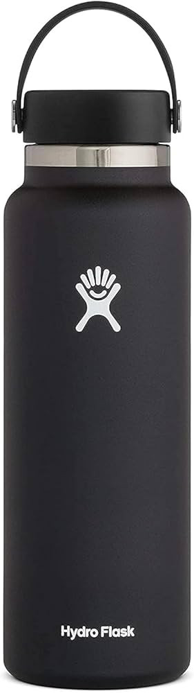 Hydro Flask Wide Flex Cap Black 40 Oz | Amazon (US)