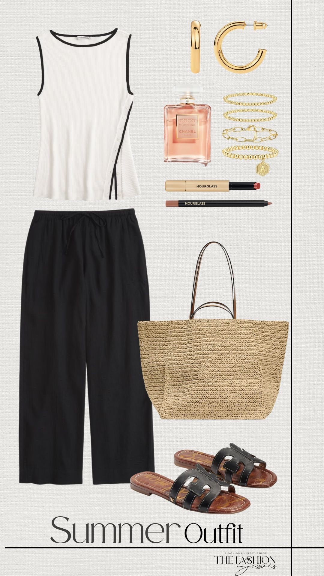 Summer Outfit | Asymmetrical Top | Linen Pants | Woven Bag | 

#LTKShoeCrush #LTKStyleTip #LTKSeasonal