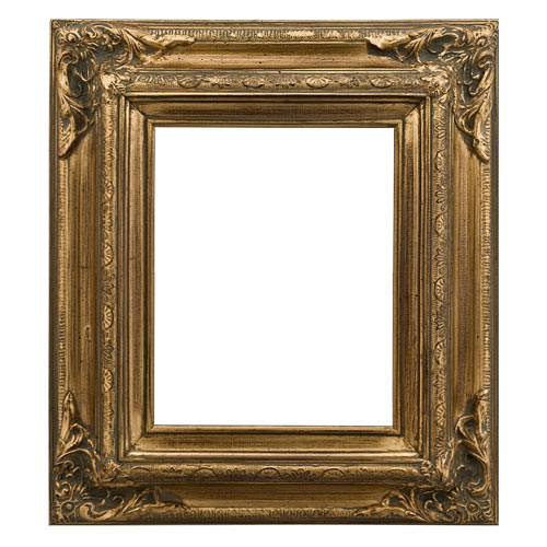 Gold Ornate Antique Style Wide Picture Frame | Picture Frames