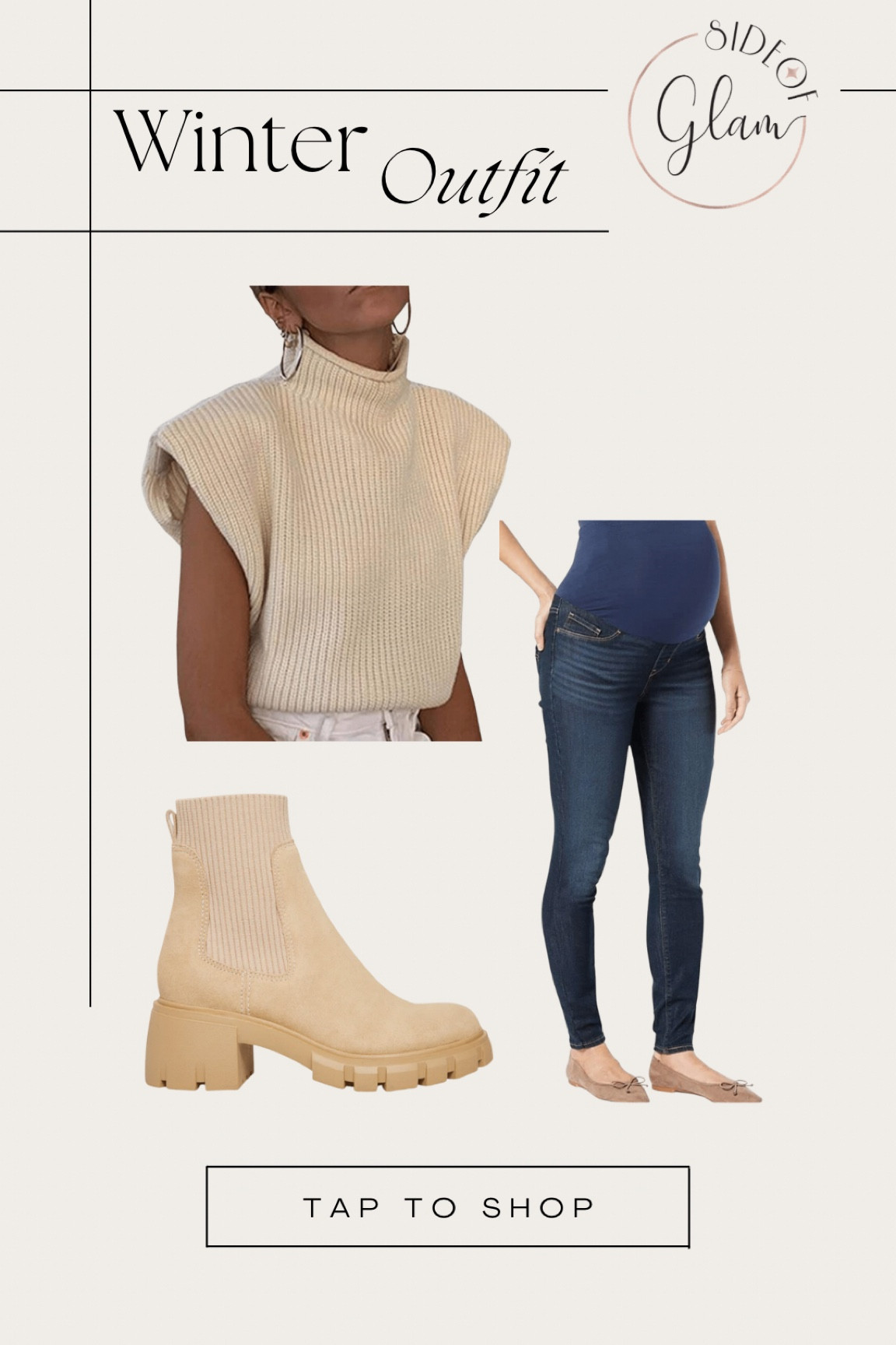 Beige khaki, and tan aesthetic. Perfect winter outfit is bump, maternity, and pregnancy friendly for new and expecting mothers moms. Great for the holiday season during fall and winter. Love this new arrival. Some items from Amazon, Altar’d State, Nordstrom, Nike, Steve Madden, Home Depot, Lululemon, Walmart, Madewell, Revolve. 

#LTKbaby #LTKstyletip #LTKbump