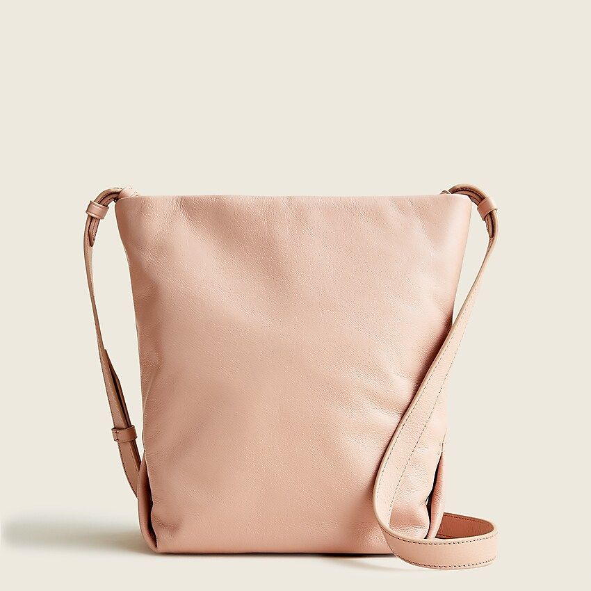 Oslo soft leather bucket bag | J.Crew US