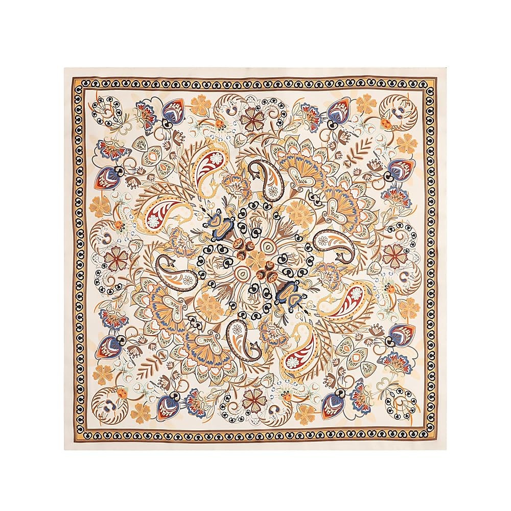 VANLINKER Paisley Satin Head Scarf for Women Men Versatile Silk-Like Hair Scarf Vintage Bandana L... | Amazon (US)