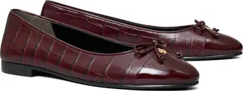 Cap Toe Ballet Flat (Women) | Nordstrom