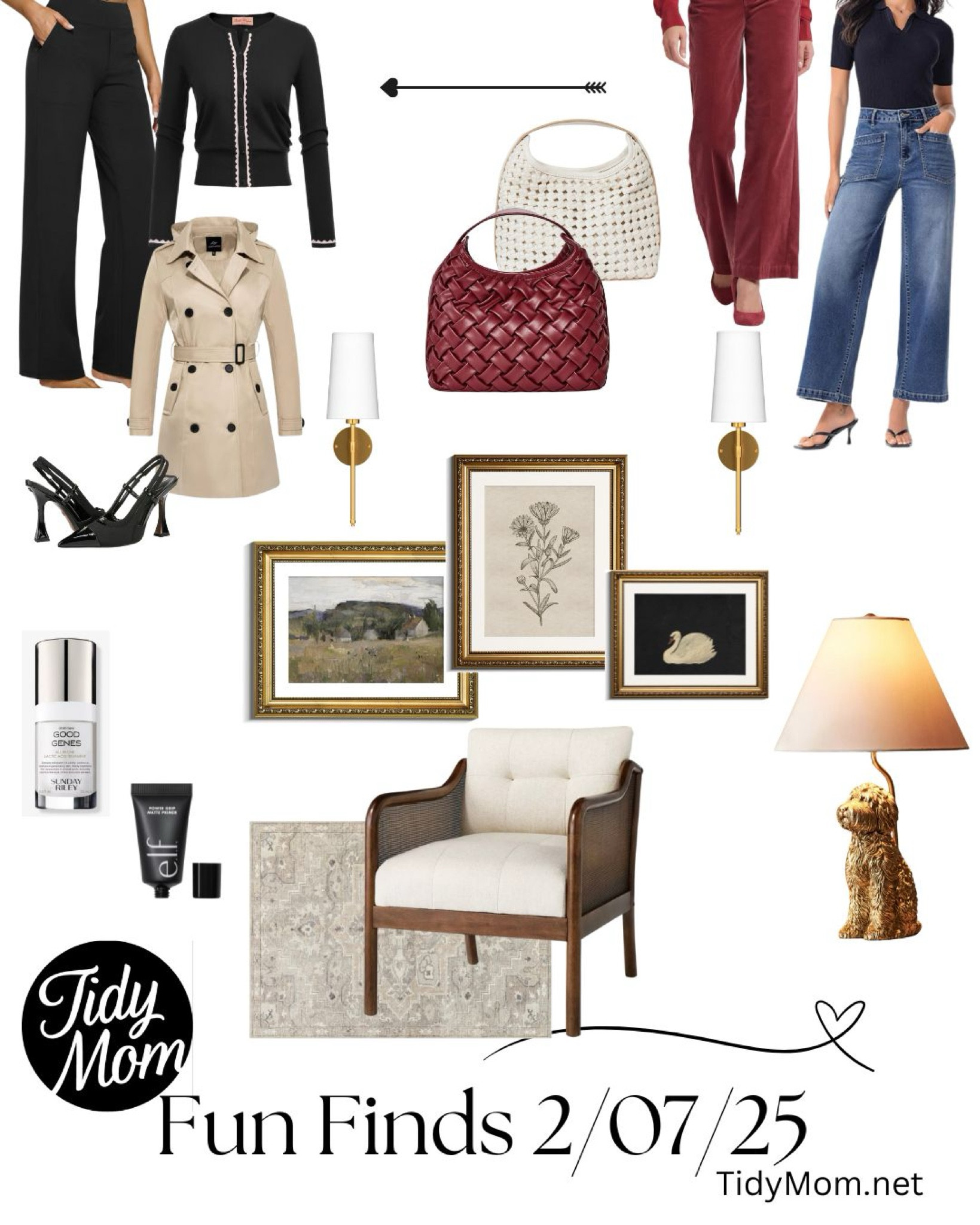 Fun Finds for the week! 2/7/25

Jeans, trench coat, heels, framed art, lamp, wireless lights, side chair

#LTKHome #LTKBeauty #LTKStyleTip