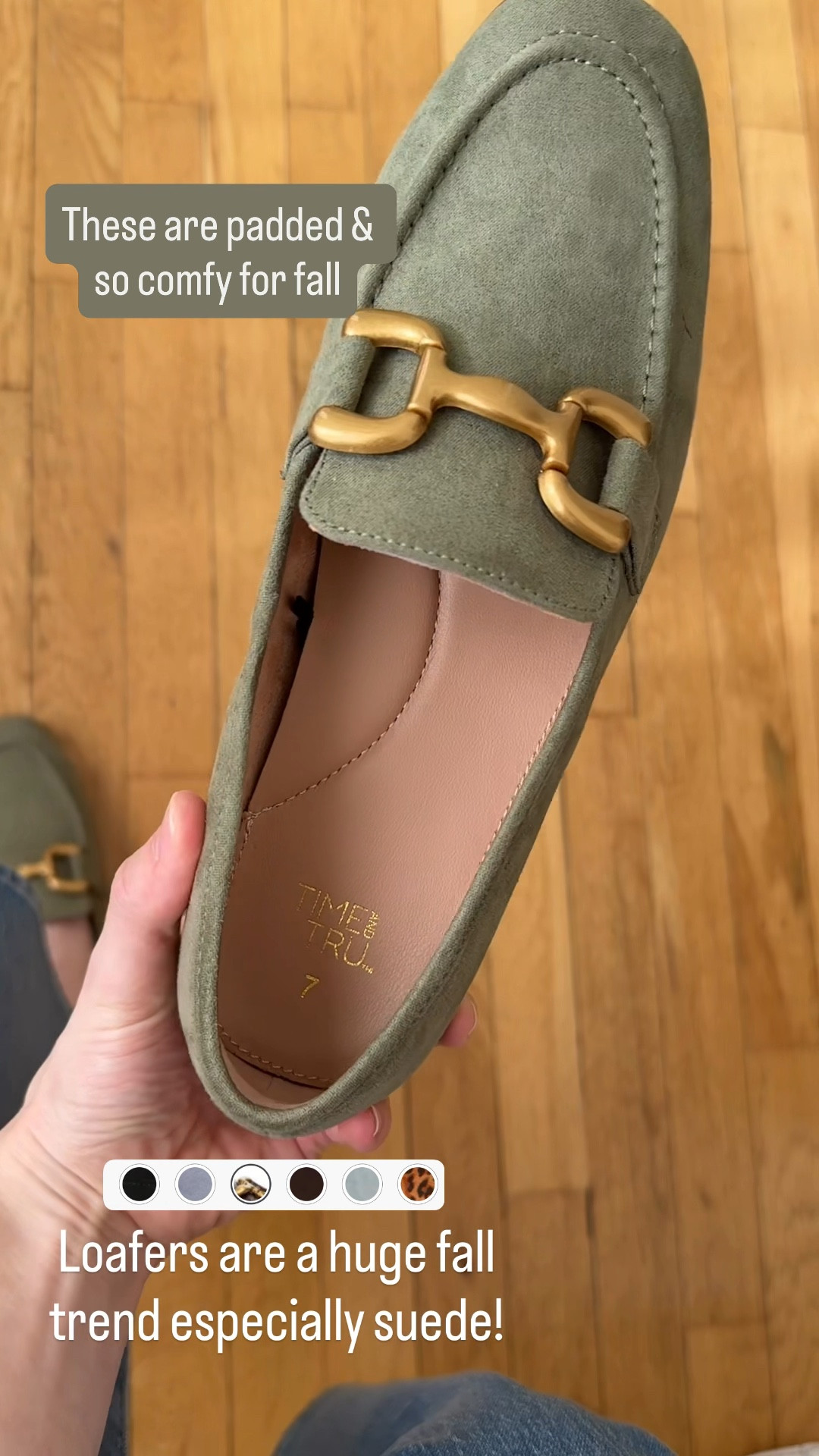 Under $25 faux suede loafers for fall. Love the green & the other available colors

#LTKFindsUnder50