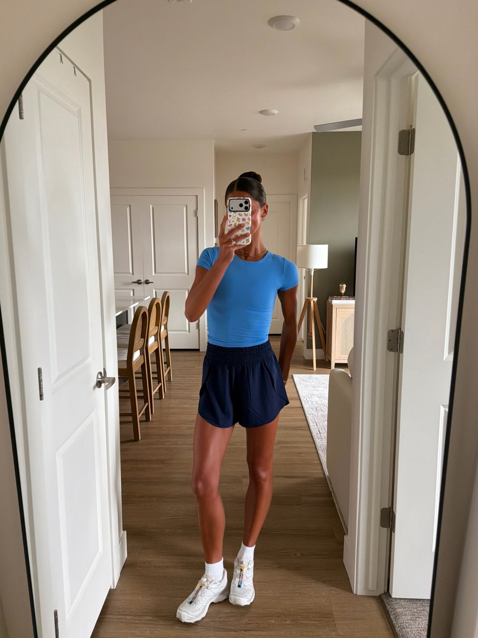 XS top XS shorts