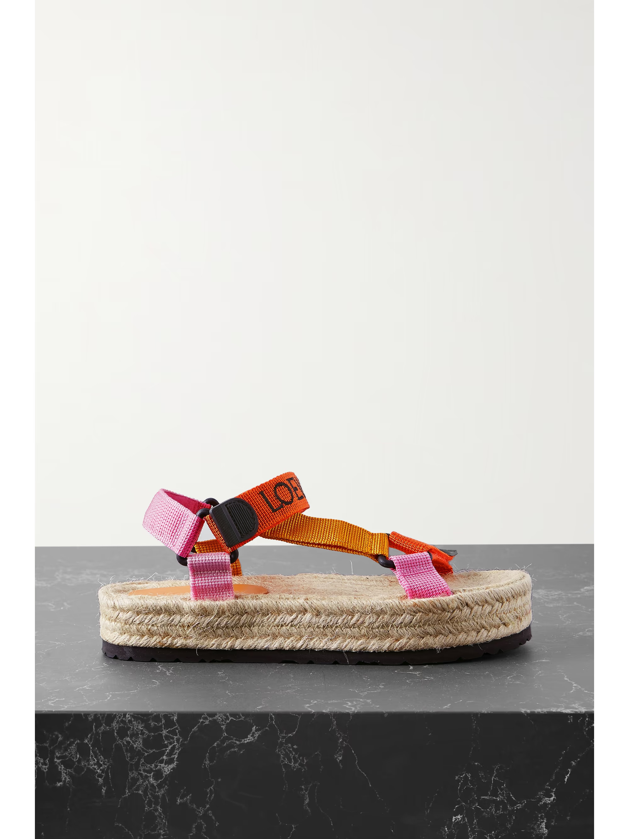 + Paula's Ibiza color-block webbing espadrille sandals | NET-A-PORTER (US)