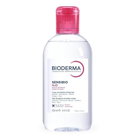 Bioderma - Sensibio - H2O Micellar Water - Makeup Remover Cleanser - Face Cleanser for Sensitive ... | Amazon (US)