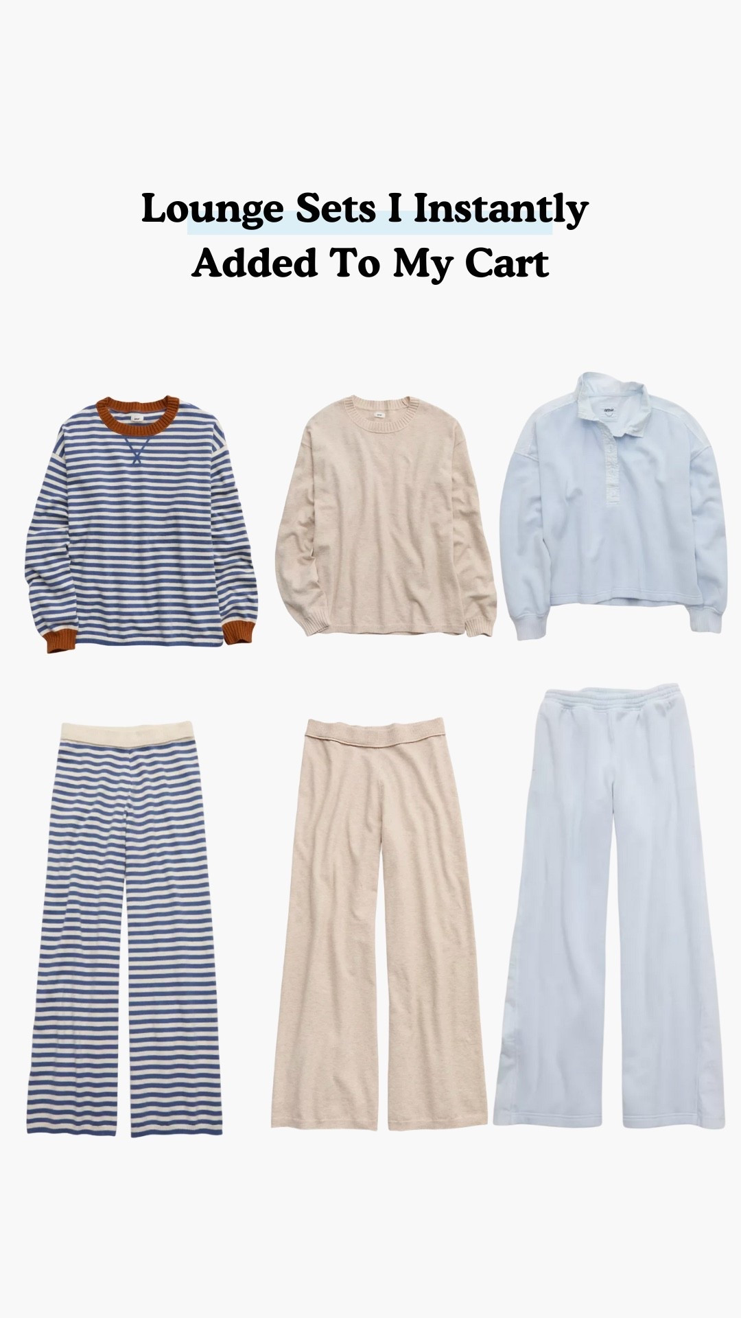 Lounge sets I’ll be living in! 

#LTKBump #LTKFindsUnder100 #LTKootd