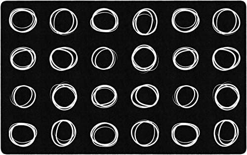 Flagship Carpets Circle Sampler Abstract Educational Area Rug for Kids Room or Childrens Classroom C | Amazon (US)