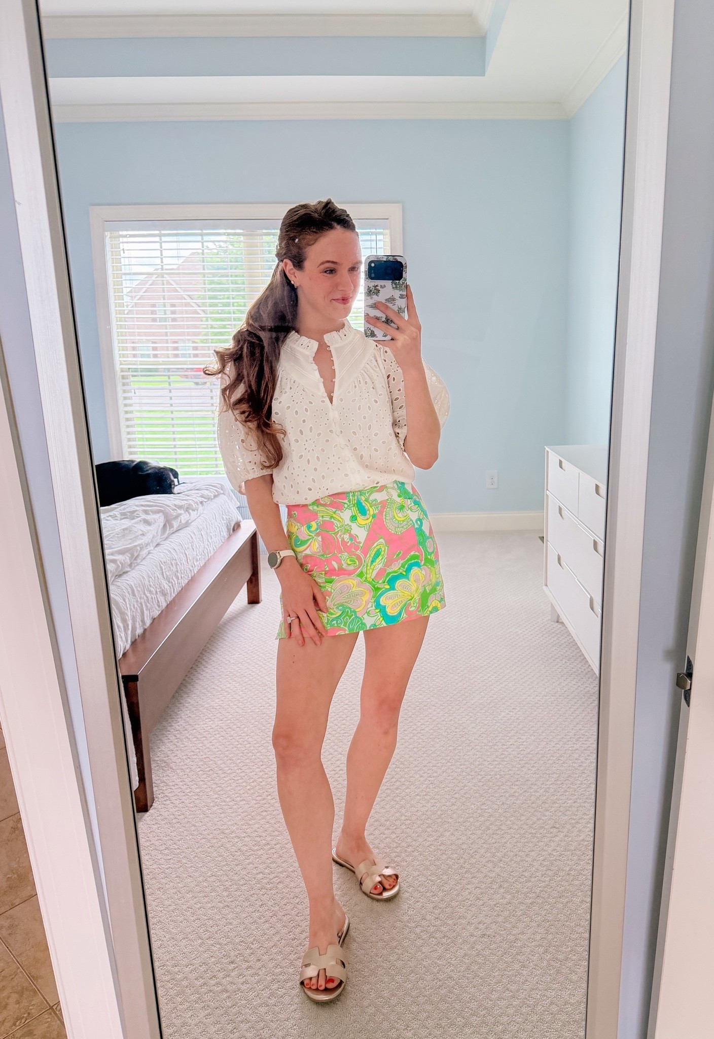 Sweet & simple OOTD today!! I absolutely adore this outfit - can’t wait to replicate with other Lilly skirts!! 🐊🌺

#LTKootd