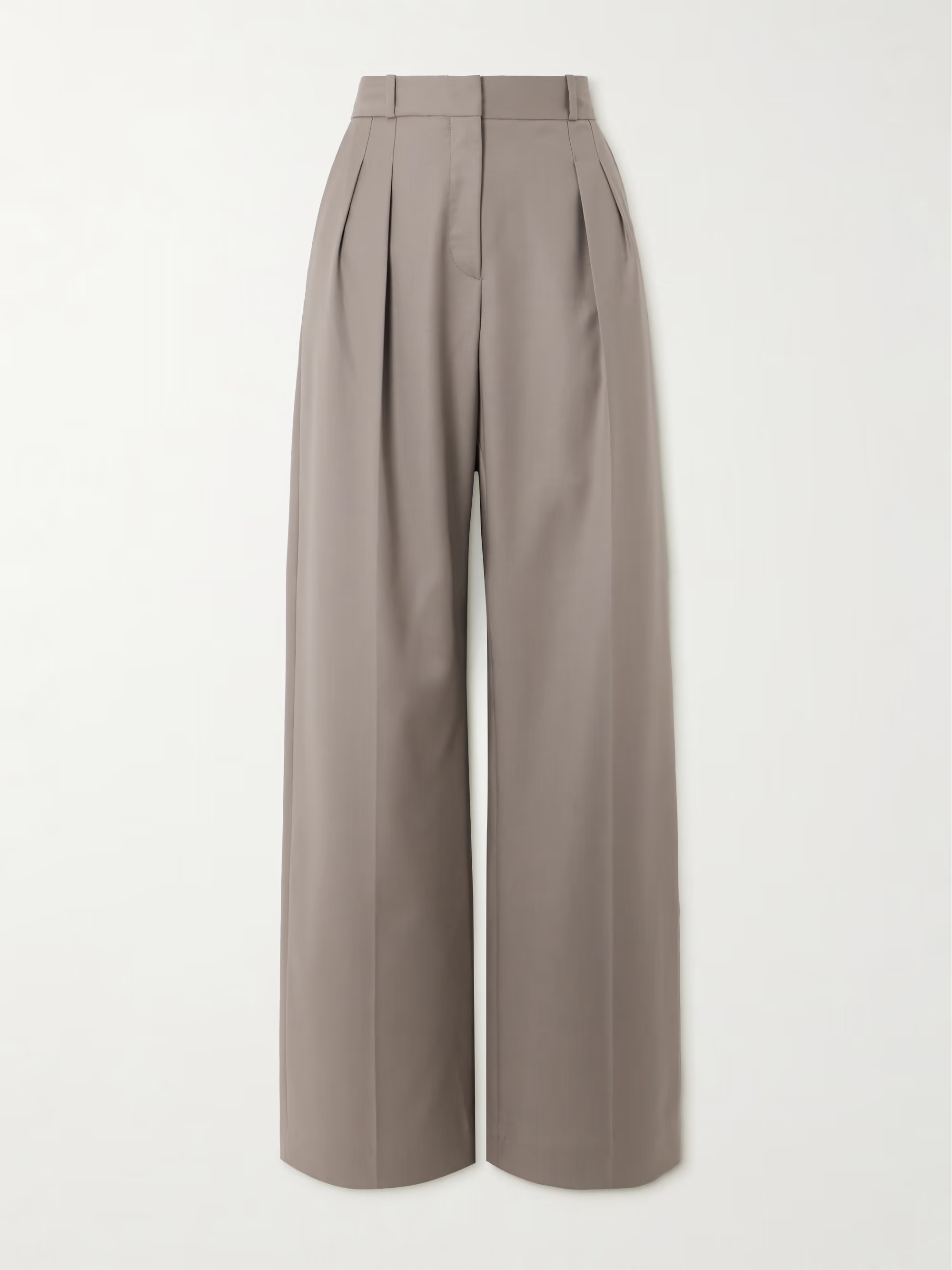 Sbiru pleated wool-twill straight-leg pants | NET-A-PORTER (US)
