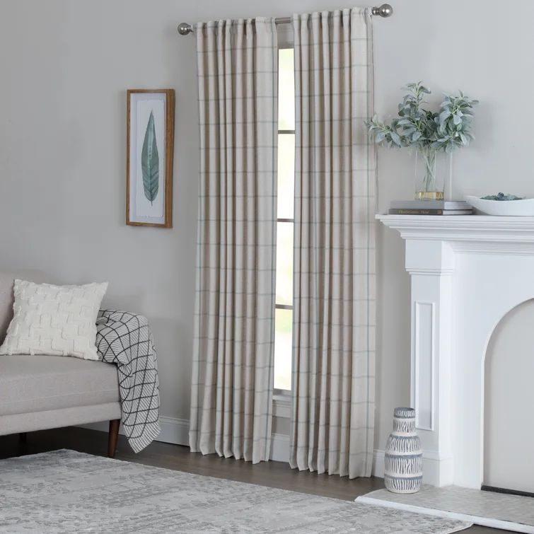 Bibiano Polyester Room Darkening Curtain Panel | Wayfair North America