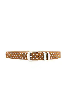 Understated Leather Rhombus Belt in Tan from Revolve.com | Revolve Clothing (Global)
