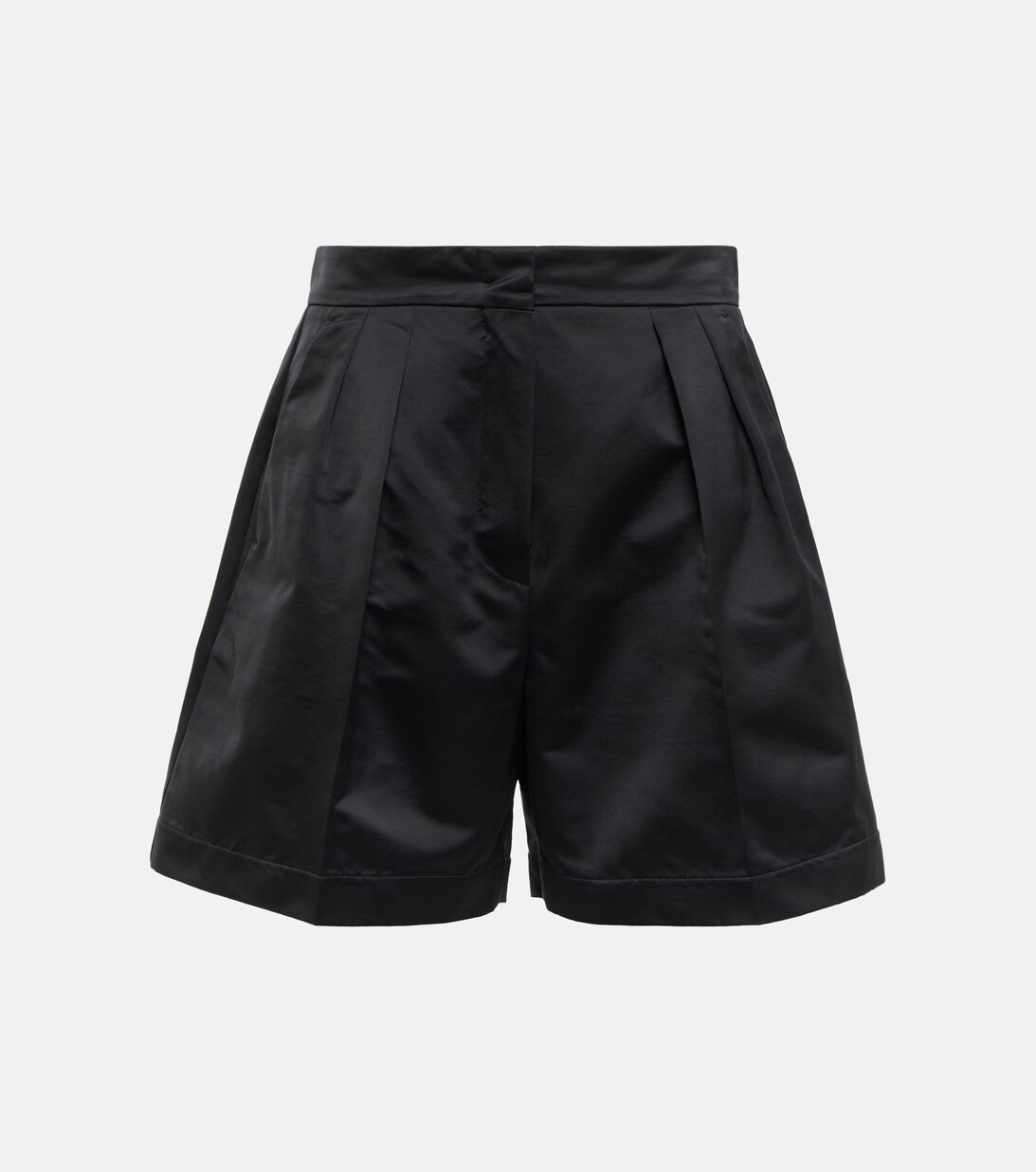 Bermuda in raso a vita alta | Mytheresa (INTL)
