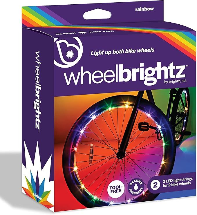 Brightz WheelBrightz LED Bike Wheel Lights – Pack of 2 Wheel Lights – Bicycle Light Decoratio... | Amazon (US)