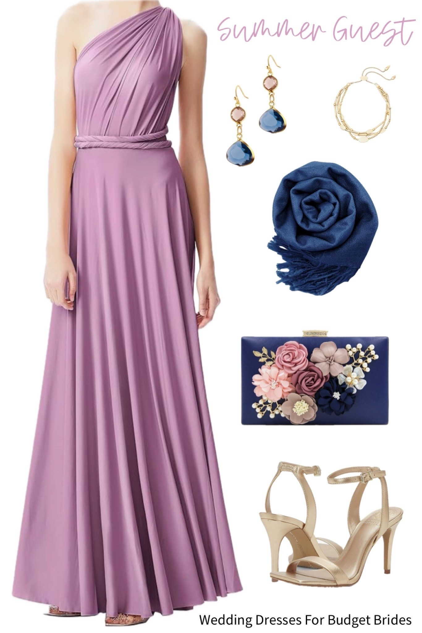 Love this versatile, convertible long wedding guest dress. Style with gold and navy blue accessories for a summer wedding. Other dress colors available, bump and plus size friendly. All from Amazon.

#longweddingguestdresses #mauvebridesmaiddresses #amazondresses #pregnantbridesmaiddresses #destinationwedding

#LTKWedding #LTKBump #LTKPlusSize