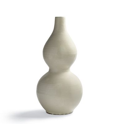 Blanc de Chine Double Gourd Vase | Frontgate | Frontgate